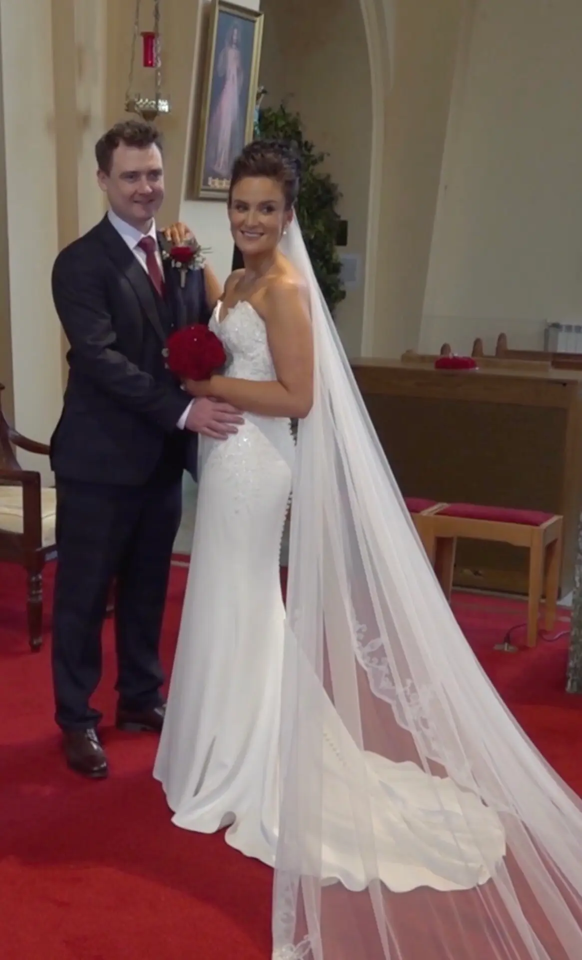 Martha & William wedding Instagram reel